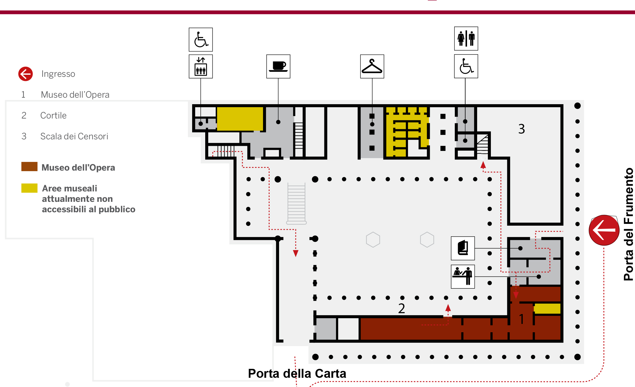 Palazzo Ducale piano terra